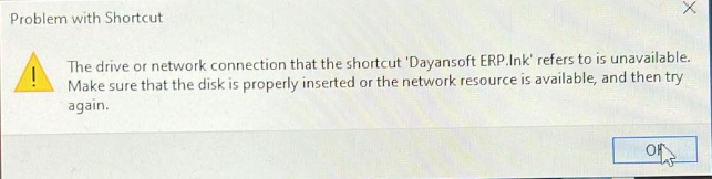 DeletedExeShortcutProblem DeletedExeShortcutProblem